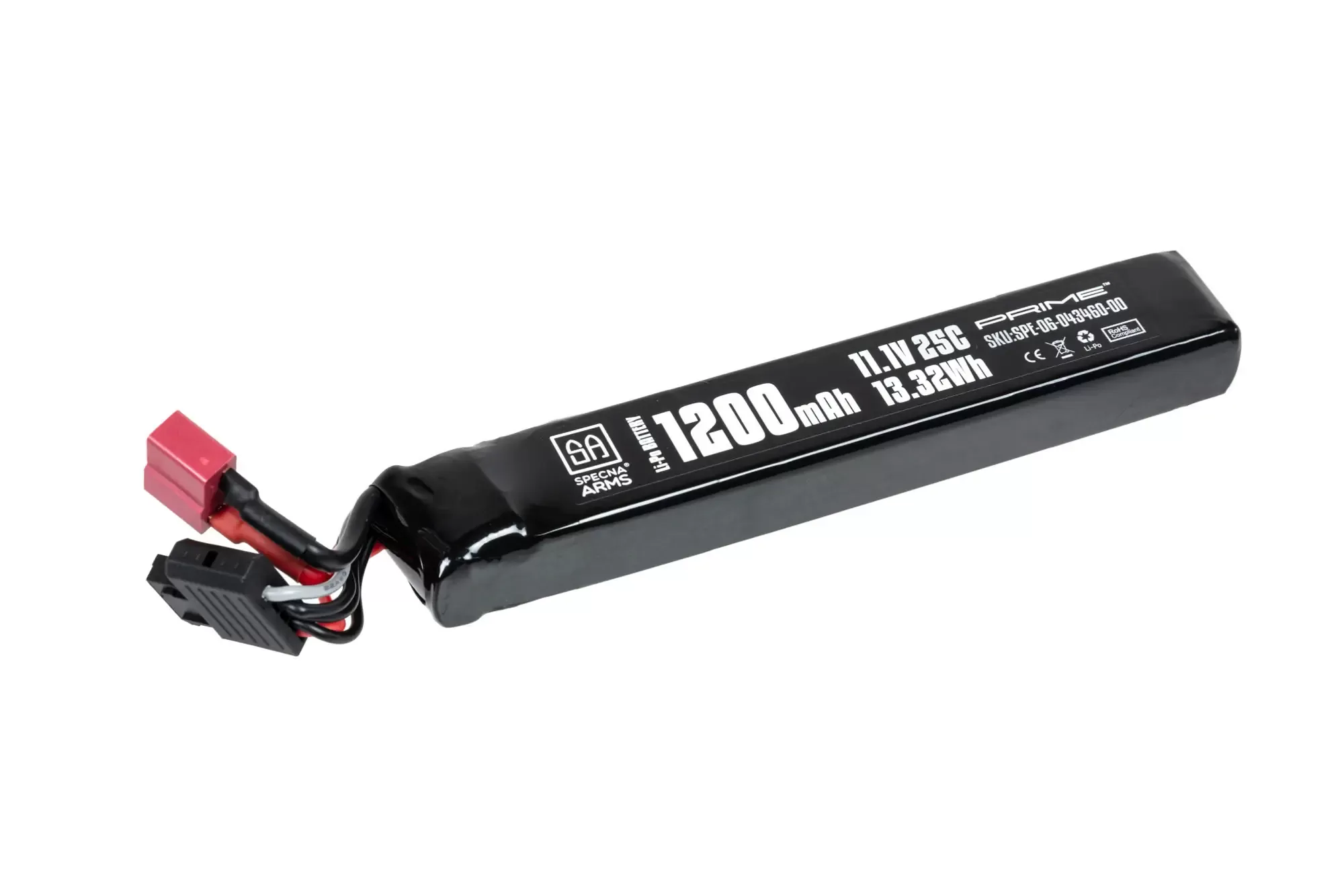 Akumulátor Li-Po Specna Arms x Gens Ace 1200 mAh 25C 11.1V T-Deans G-Tech