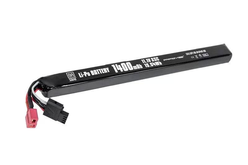 Akumulátor Li-Po Specna Arms x Gens Ace 1400 mAh 25C pod kryt AK 11.1V T-Deans G-Tech