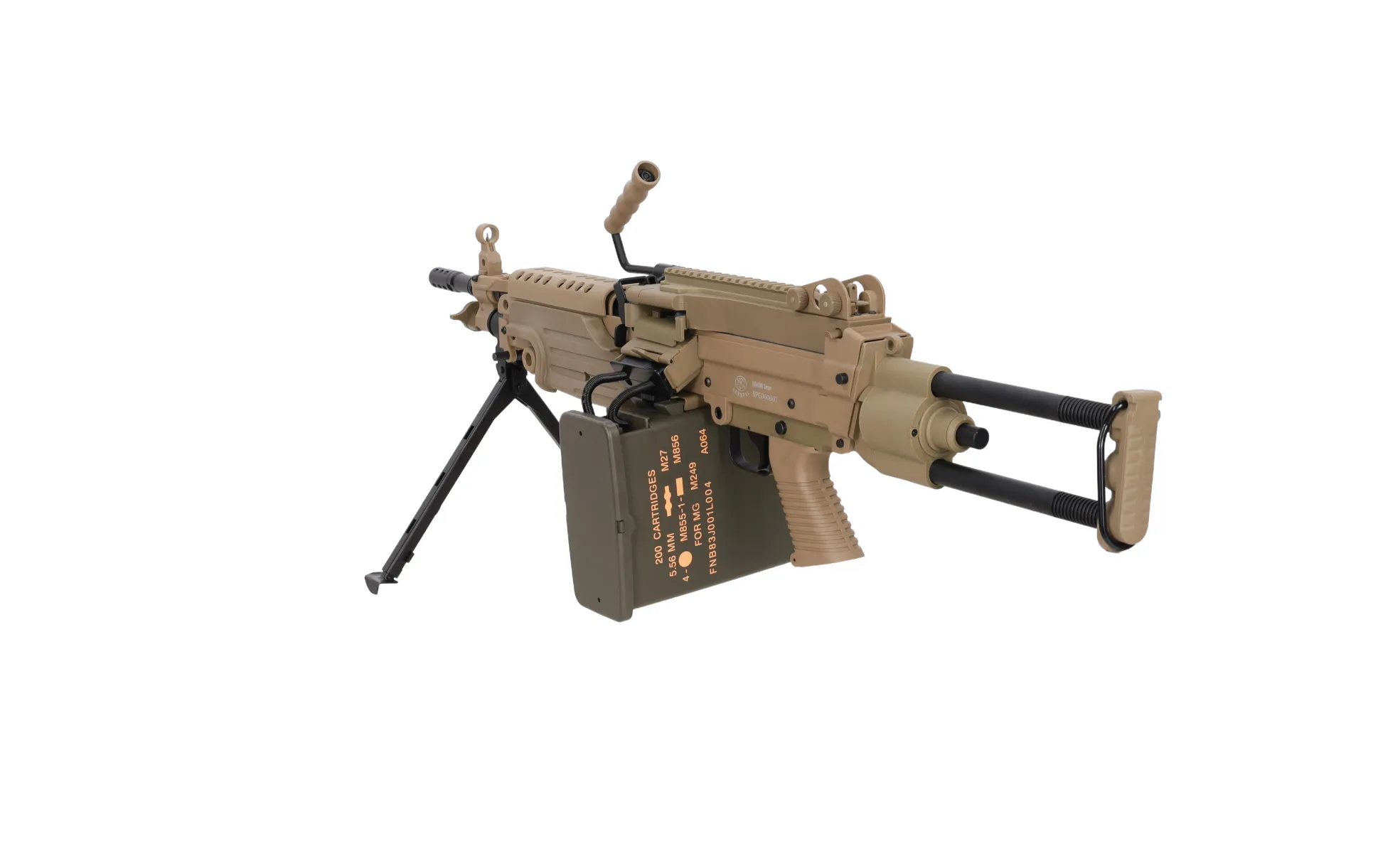 Airsoftový kulomet SA-249 PARA CORE™ - tan