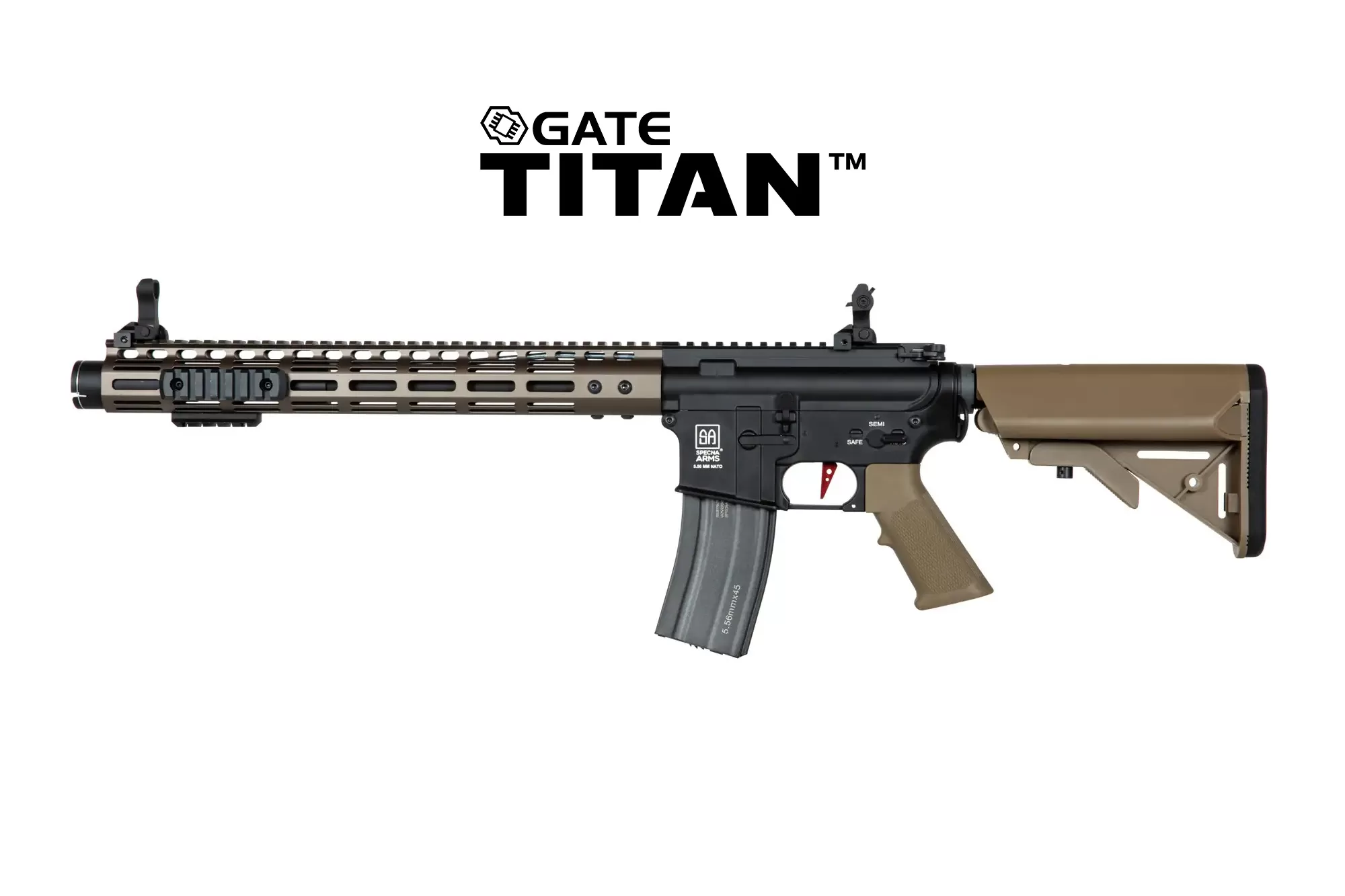 Airsoftová zbraň SA-A29P ONE™ TITAN™ V2 Custom - Chaos Bronze