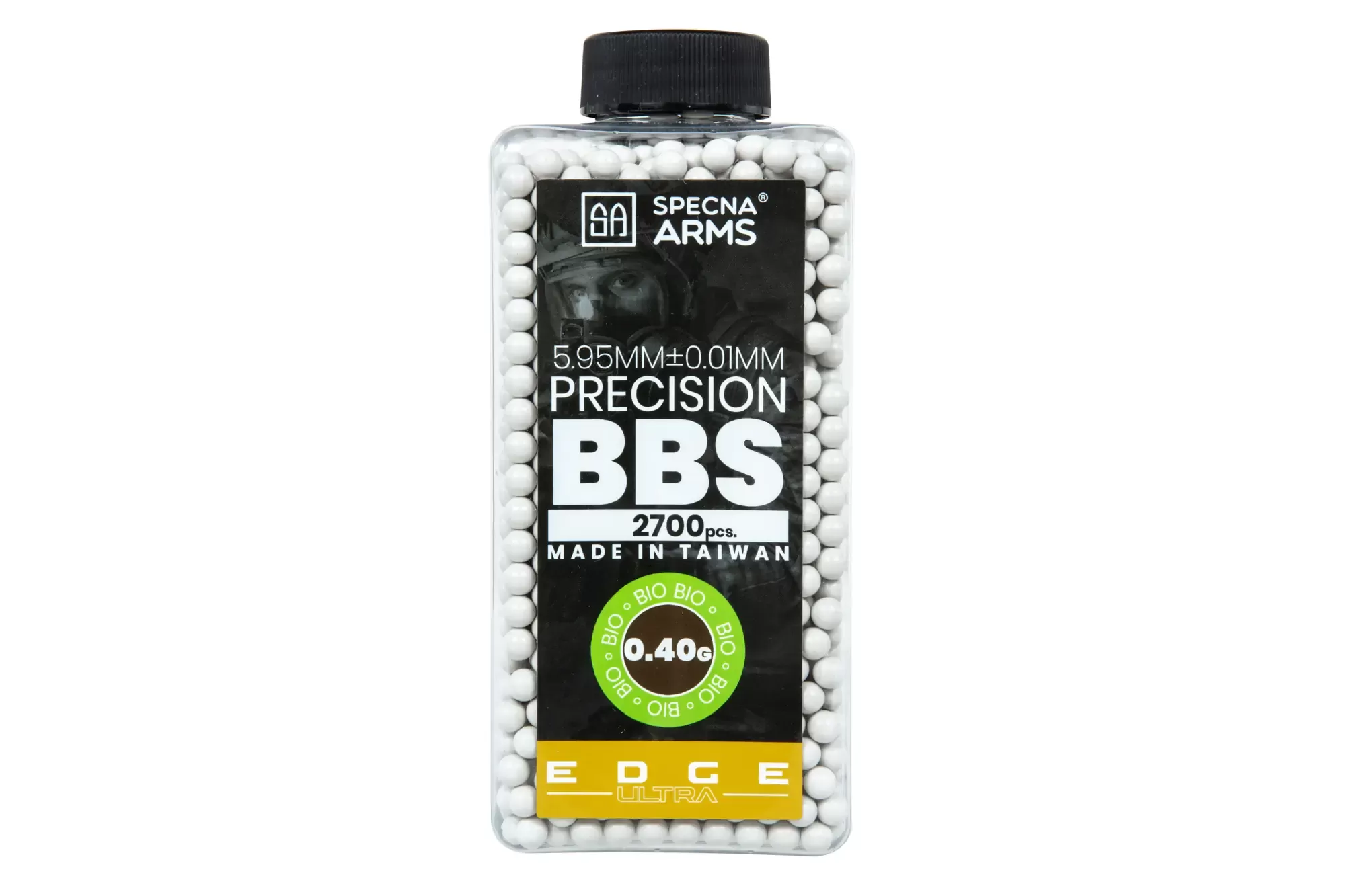 Airsoftové kuličky Přesné 0,40g Specna Arms EDGE ULTRA™ BIO 2700 ks - Bílé