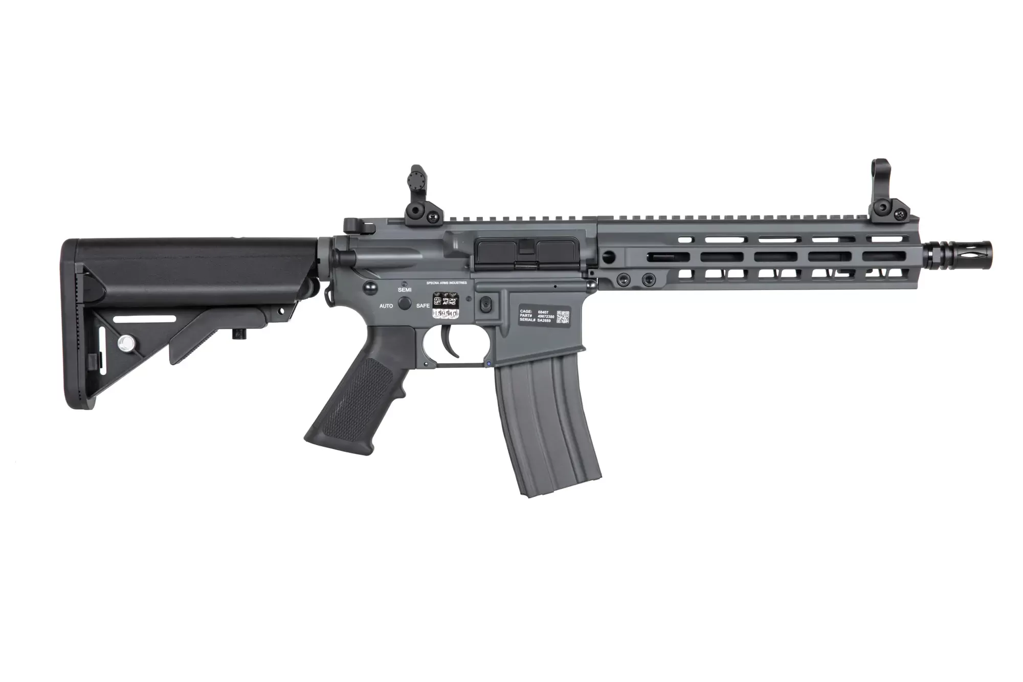 Airsoftová zbraň Specna Arms SA-A37 ONE™ Kestrel™ ETU s bezkartáčovým motorem - Chaos Grey