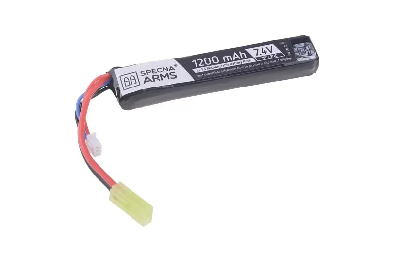 7,4V 1200mAh 15/30C LiPo baterie