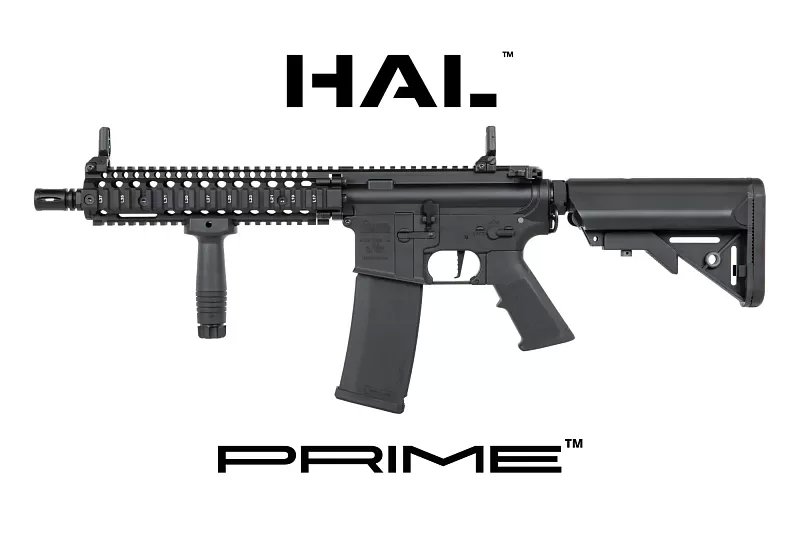 Airsoftová puška Specna Arms Daniel Defense® MK18 SA-P19 Prime™ HAL™ ETU s bezkartáčovým motorem - černá