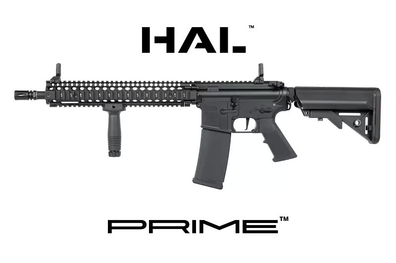 Airsoftová puška Specna Arms Daniel Defense® MK18 SA-P26 Prime™ HAL™ ETU s bezkartáčovým motorem - černá
