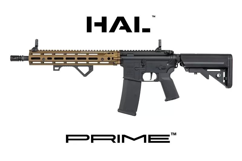 Airsoftová puška Specna Arms Daniel Defense® RIS III 12,5'' SA-P28 Prime™ HAL™ ETU s bezkartáčovým motorem - Chaos Bronze
