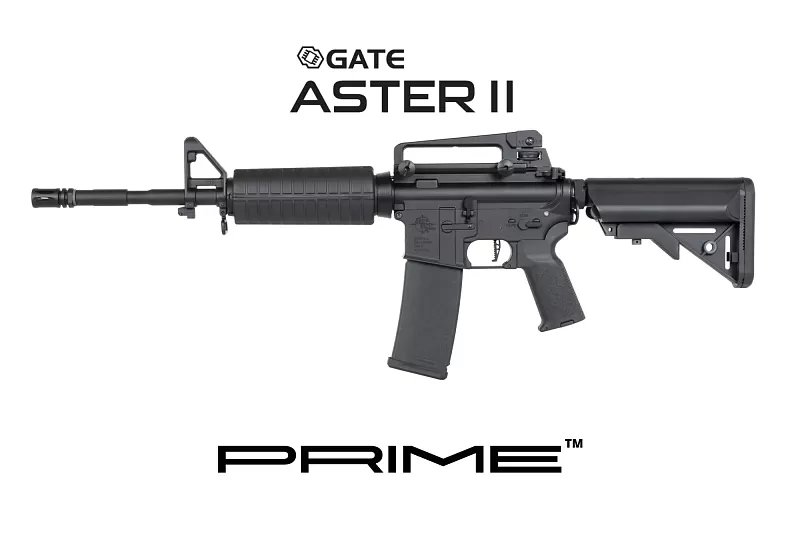 Airsoftová puška Specna Arms RRA SA-P01 Prime™ Aster II ETU s bezkartáčovým motorem - černá