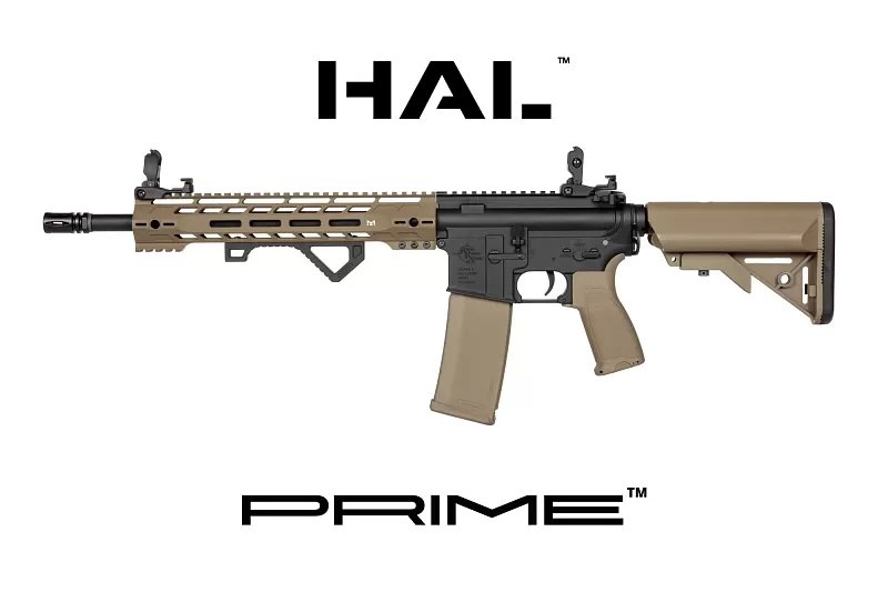Airsoftová puška Specna Arms RRA SA-P14 Prime™ HAL™ ETU s bezkartáčovým motorem - Half-Tan