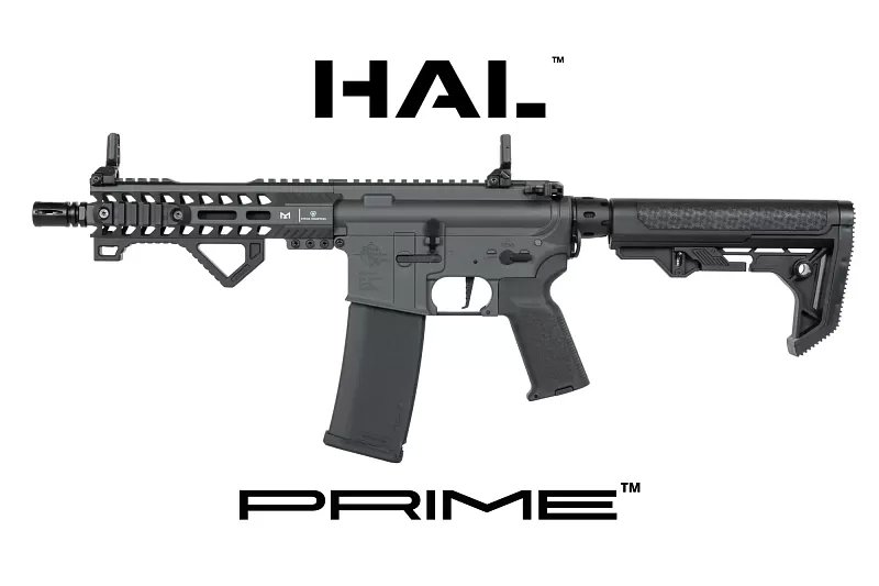 Airsoftová puška Specna Arms RRA SA-P17 Prime™ Light Ops Stock HAL™ ETU - šedá