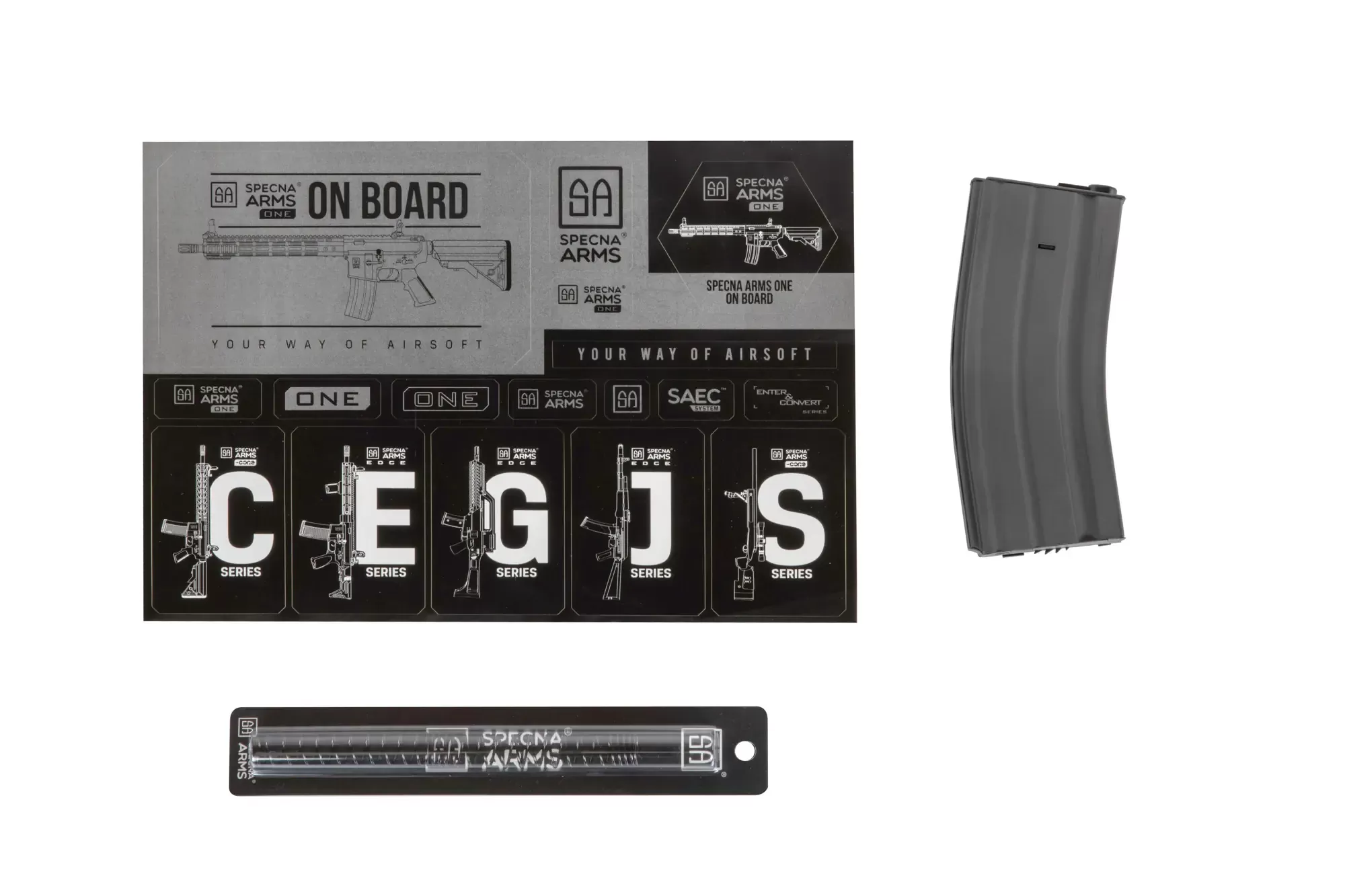 Airsoftová puška Specna Arms SA-A33 ONE™ Kestrel™ ETU s bezkartáčovým motorem - Chaos Grey