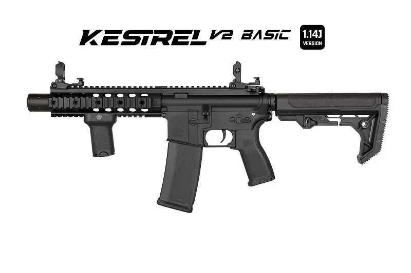 Airsoftová puška Specna Arms SA-E05 EDGE™ Kestrel™ ETU 1.14 J Light Ops Stock - černá