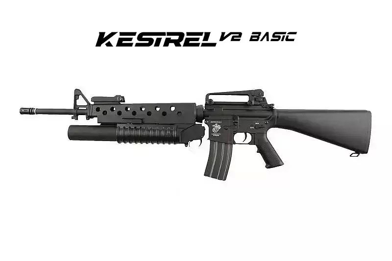 Airsoftová puška Specna Arms SA-G02 ONE™ Kestrel™ ETU - černá