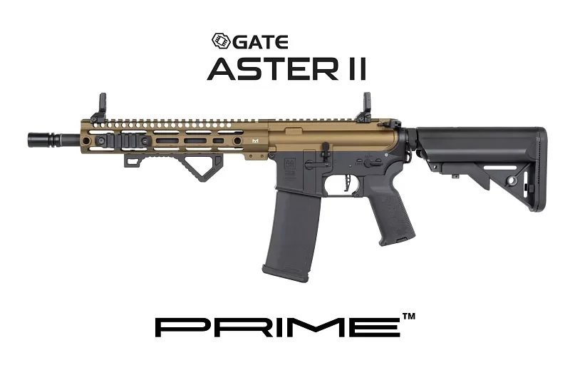 Airsoftová puška Specna Arms SA-P20 Prime™ Aster II ETU s bezkartáčovým motorem - Chaos Bronze