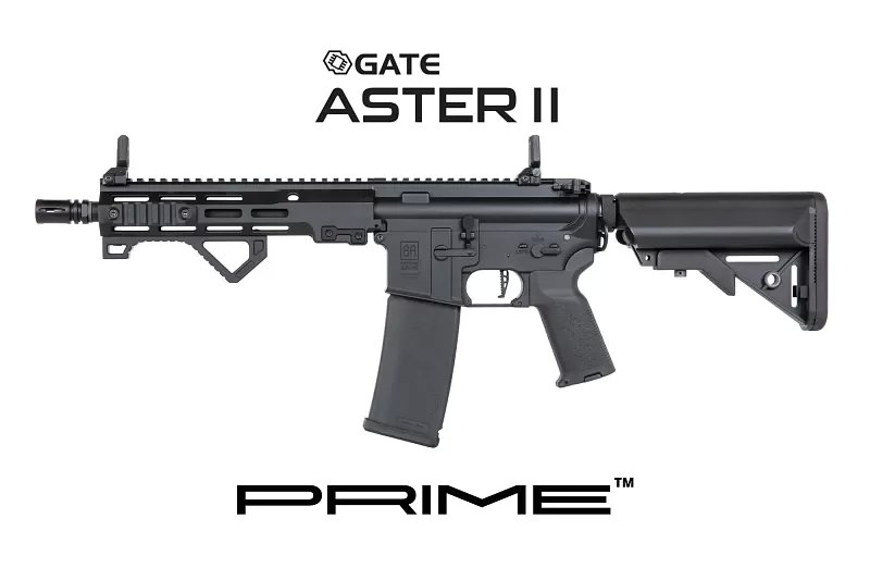 Airsoftová puška Specna Arms SA-P23 Prime™ Aster II ETU s bezkartáčovým motorem - černá