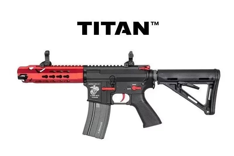 Airsoftová zbraň SA-B121 ONE™ TITAN™ V2 Custom - červená edice
