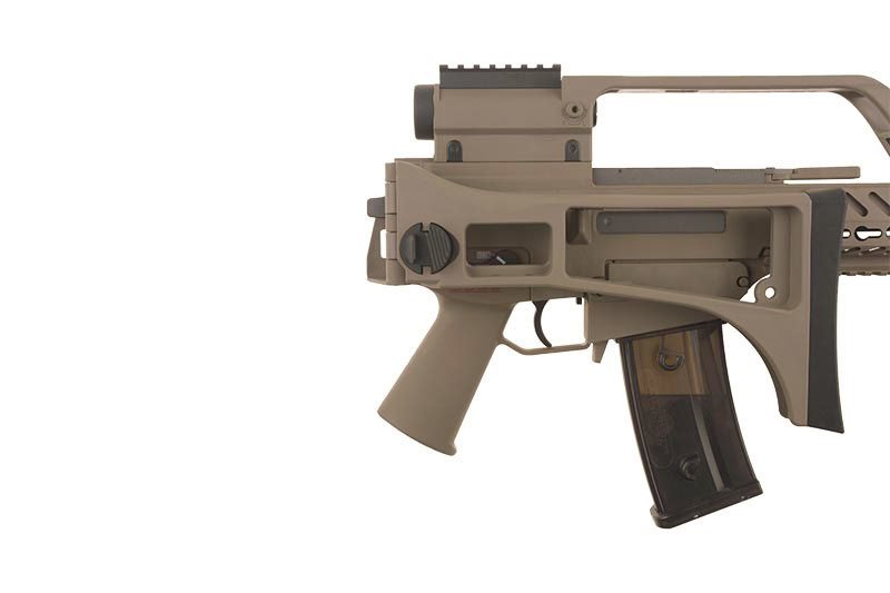 Airsoftová zbraň SA-G10 KeyMod EBB - tan