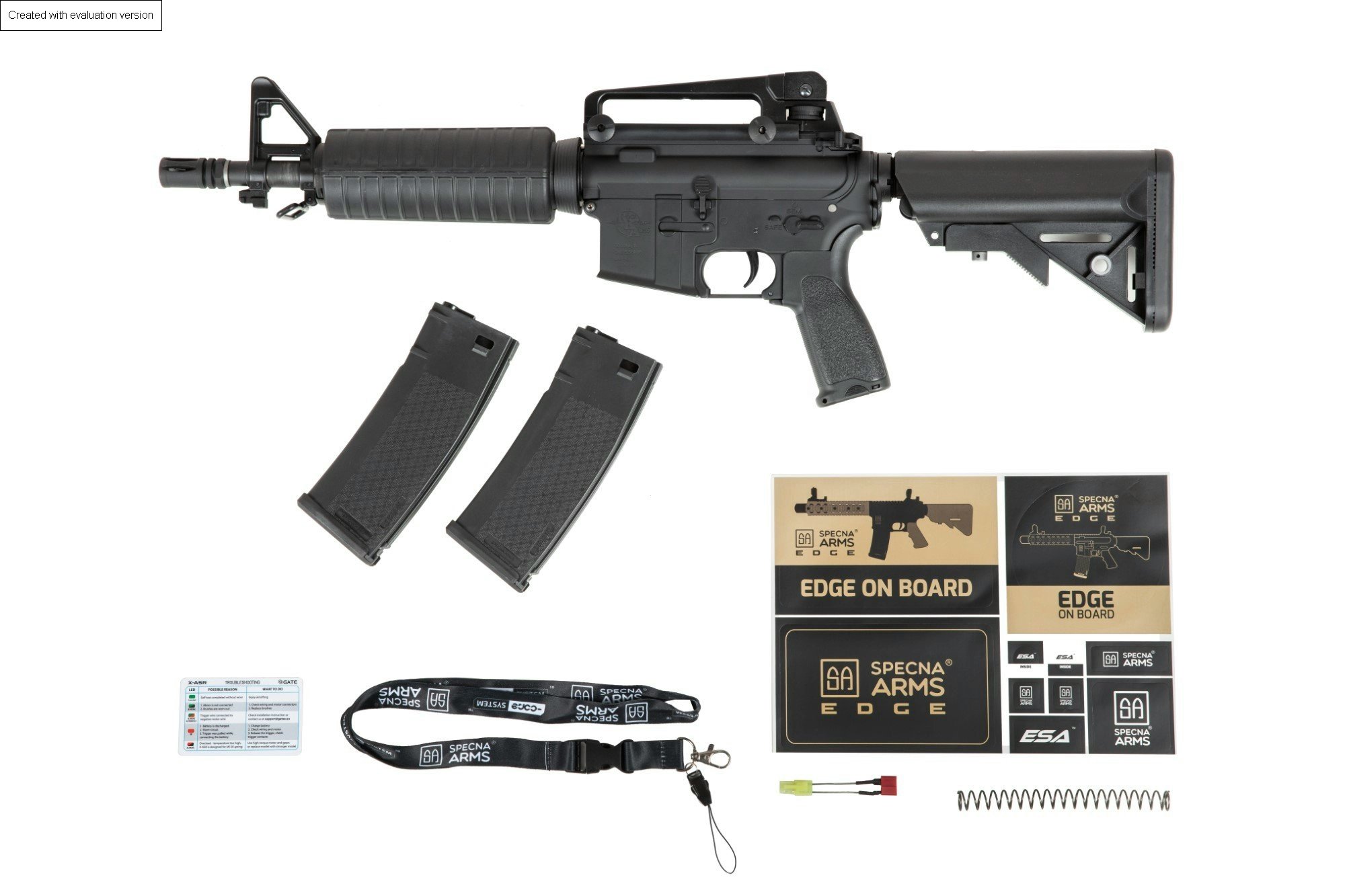 Airsoftová puška Specna Arms RRA SA-E02 EDGE™ - Černá