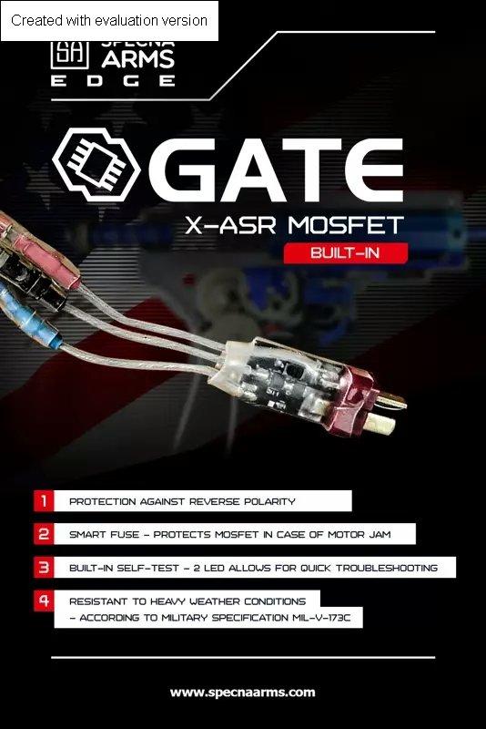 Airsoftová puška Specna Arms RRA SA-E02 EDGE™ - Černá