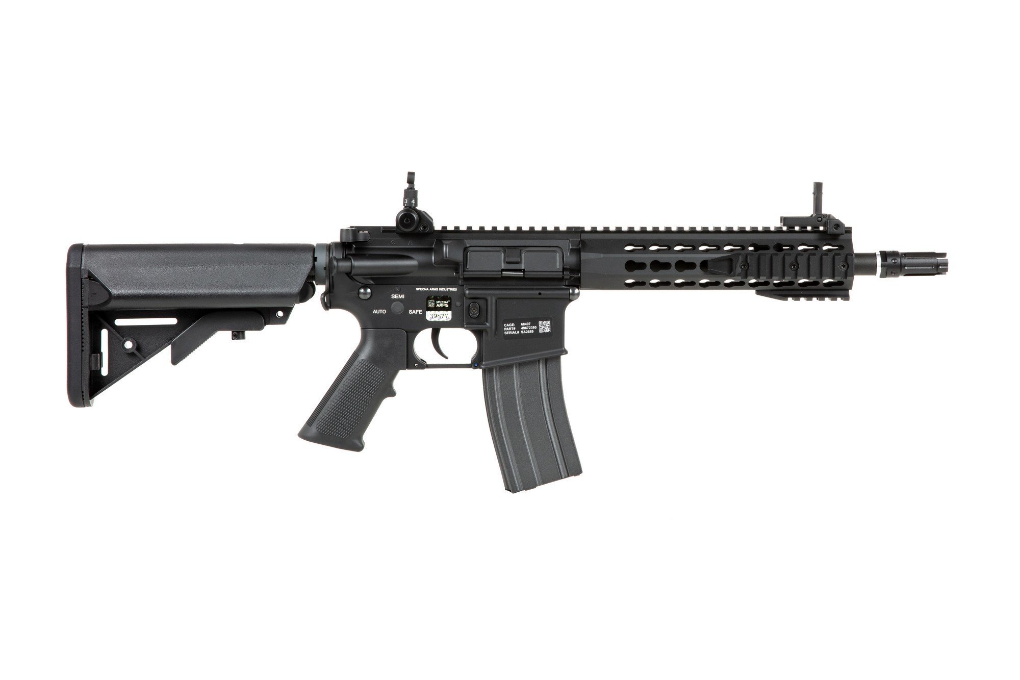 Airsoftová zbraň SA-B12 ONE™ KeyMod 8” - černá
