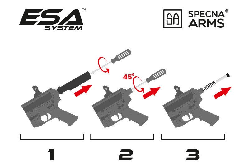 Airsoftová zbraň SA-C02 CORE™ X-ASR™ - Half-Tan