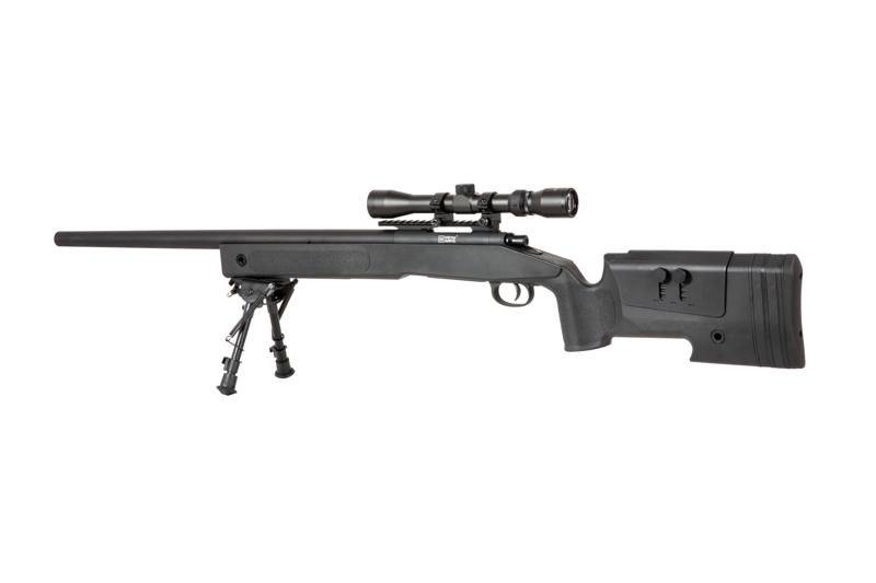 Airsoftová puška s optikou a dvojnožkou SA-S02 CORE™ - černá