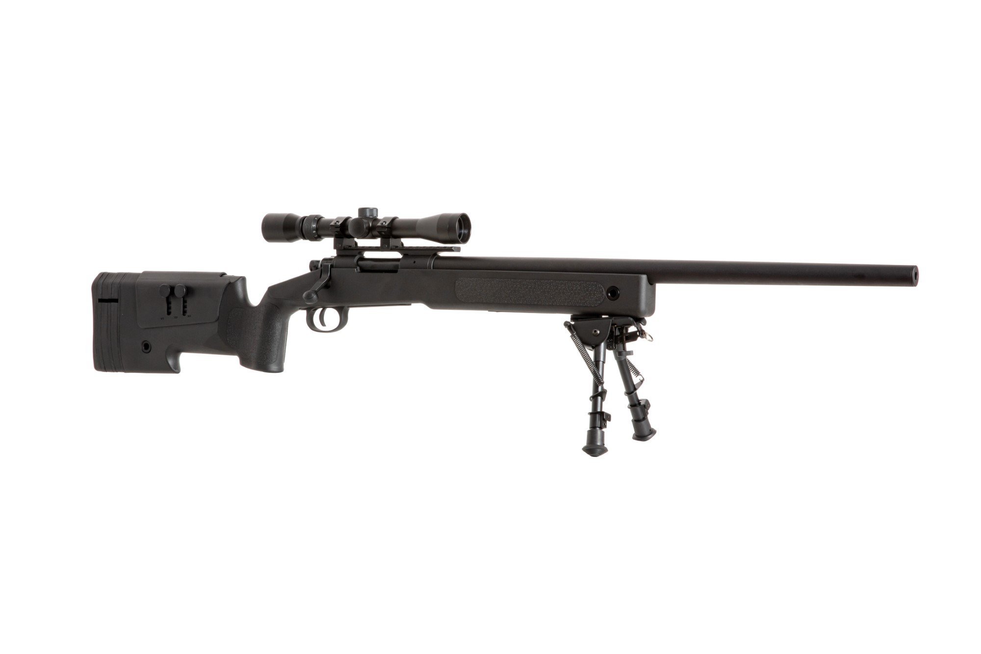 Airsoftová puška s optikou a dvojnožkou SA-S02 CORE™ - černá