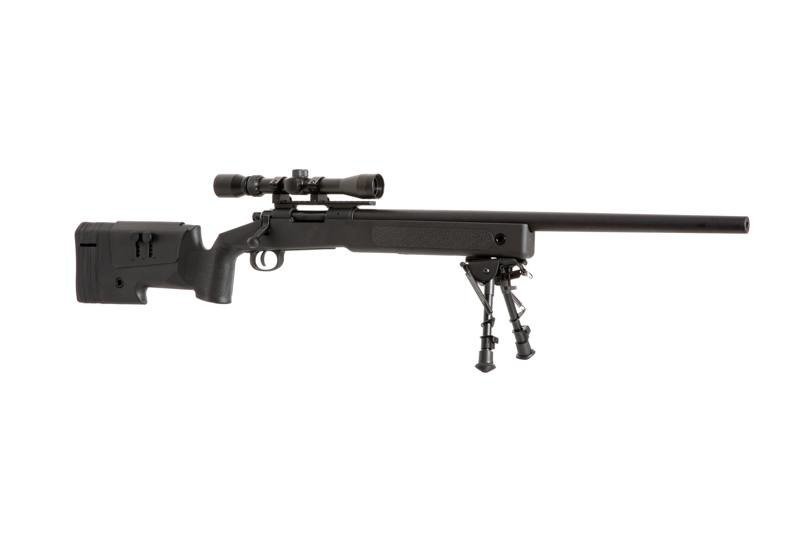 Airsoftová puška s optikou a dvojnožkou SA-S02 CORE™ - černá