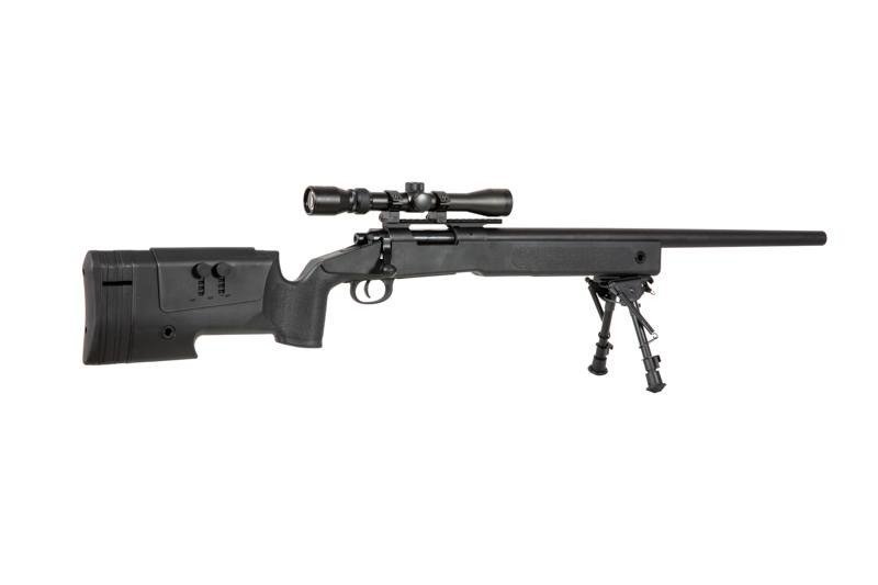 Airsoftová puška s optikou a dvojnožkou SA-S02 CORE™ - černá