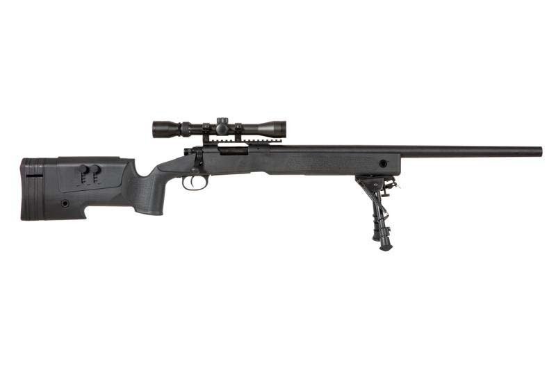 Airsoftová puška s optikou a dvojnožkou SA-S02 CORE™ - černá