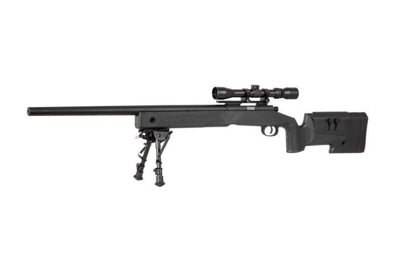 Airsoftová puška s optikou a dvojnožkou SA-S02 CORE™ - černá