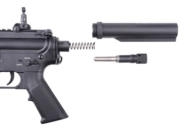 Airsoftová zbraň SA-B12 ONE™ KeyMod 8 SAEC™ System - černá