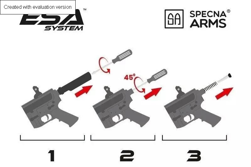 Airsoftová zbraň RRA SA-E13 EDGE™ - TITAN™ V2 Custom