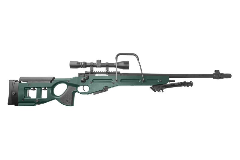 Airsoftová odstřelovací puška SV-98 CORE™ s optikou a dvojnožkou - ruská zelená