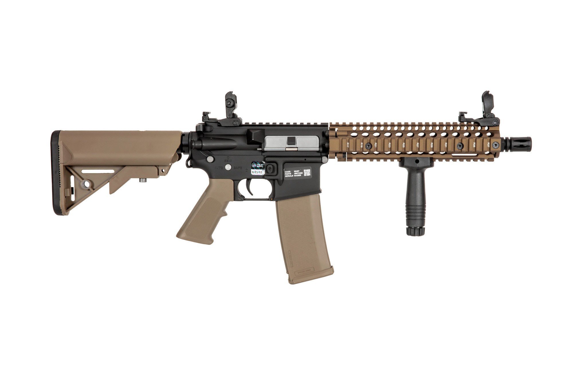 Airsoftová puška Daniel Defense® MK18 SA-E19 EDGE™ - Chaos Bronze