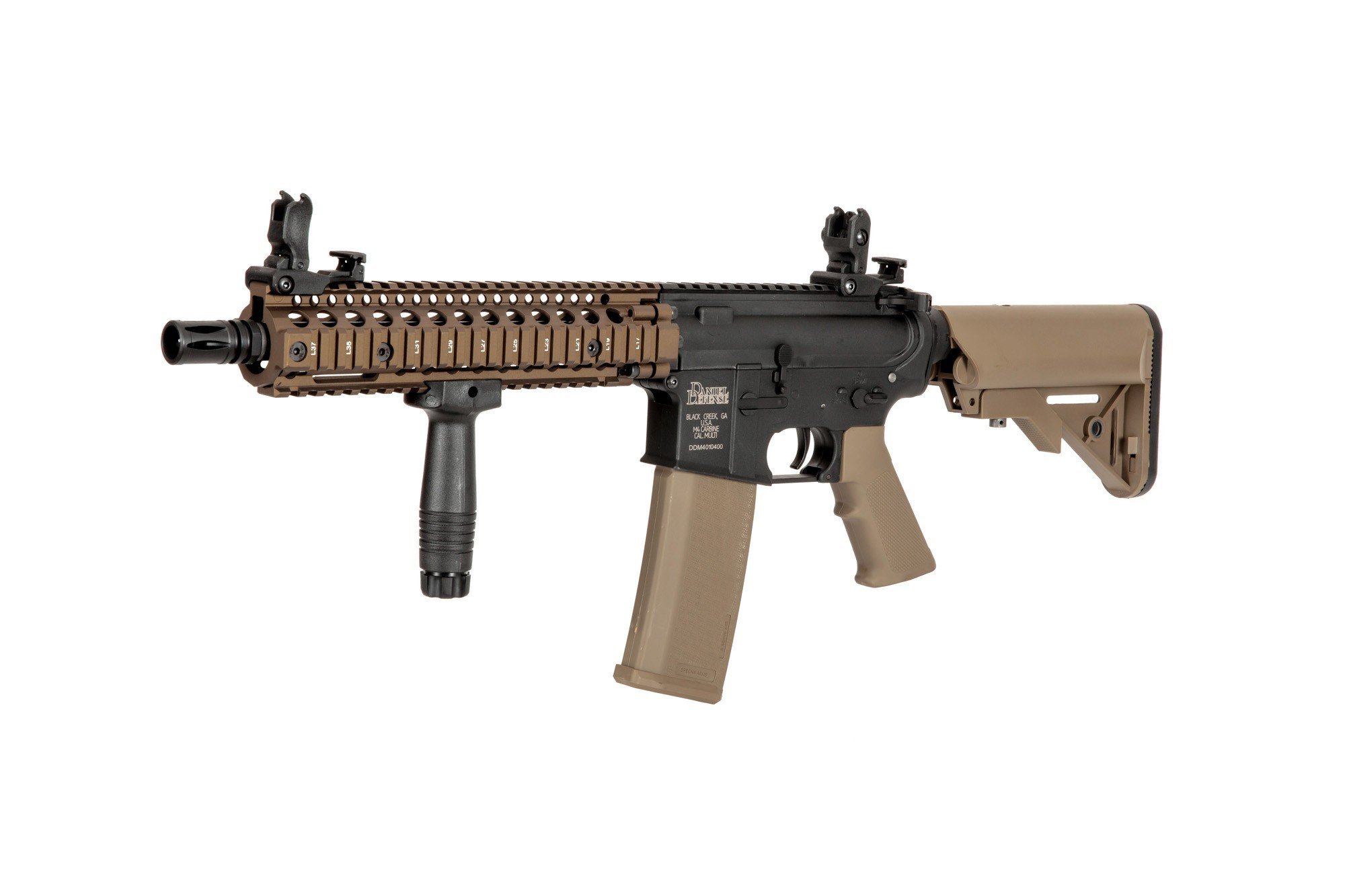 Airsoftová puška Daniel Defense® MK18 SA-C19 CORE™ X-ASR™ - Chaos Bronze