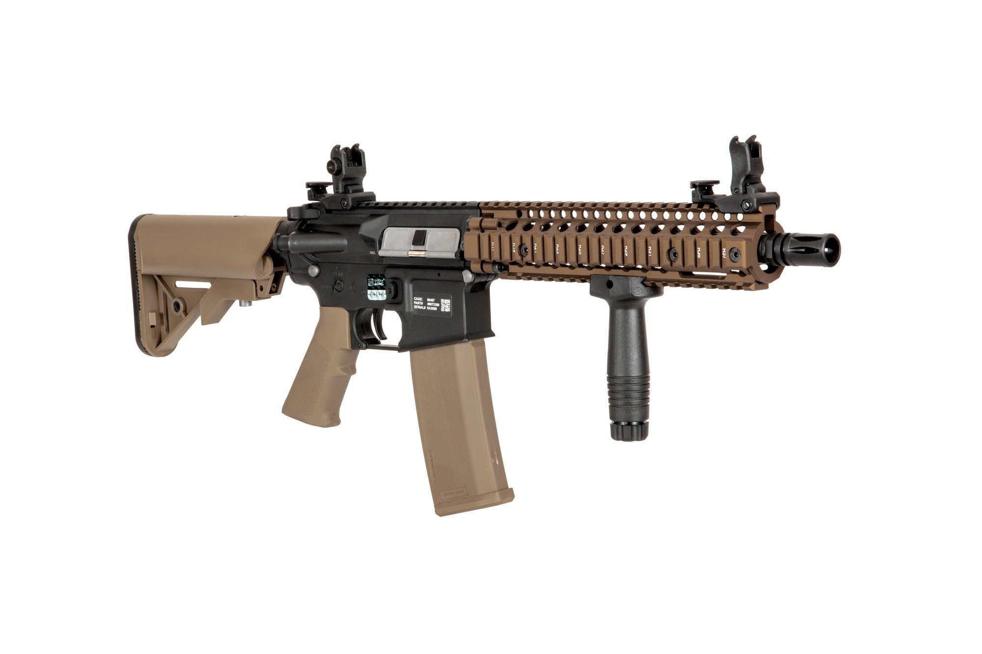 Airsoftová puška Daniel Defense® MK18 SA-C19 CORE™ X-ASR™ - Chaos Bronze