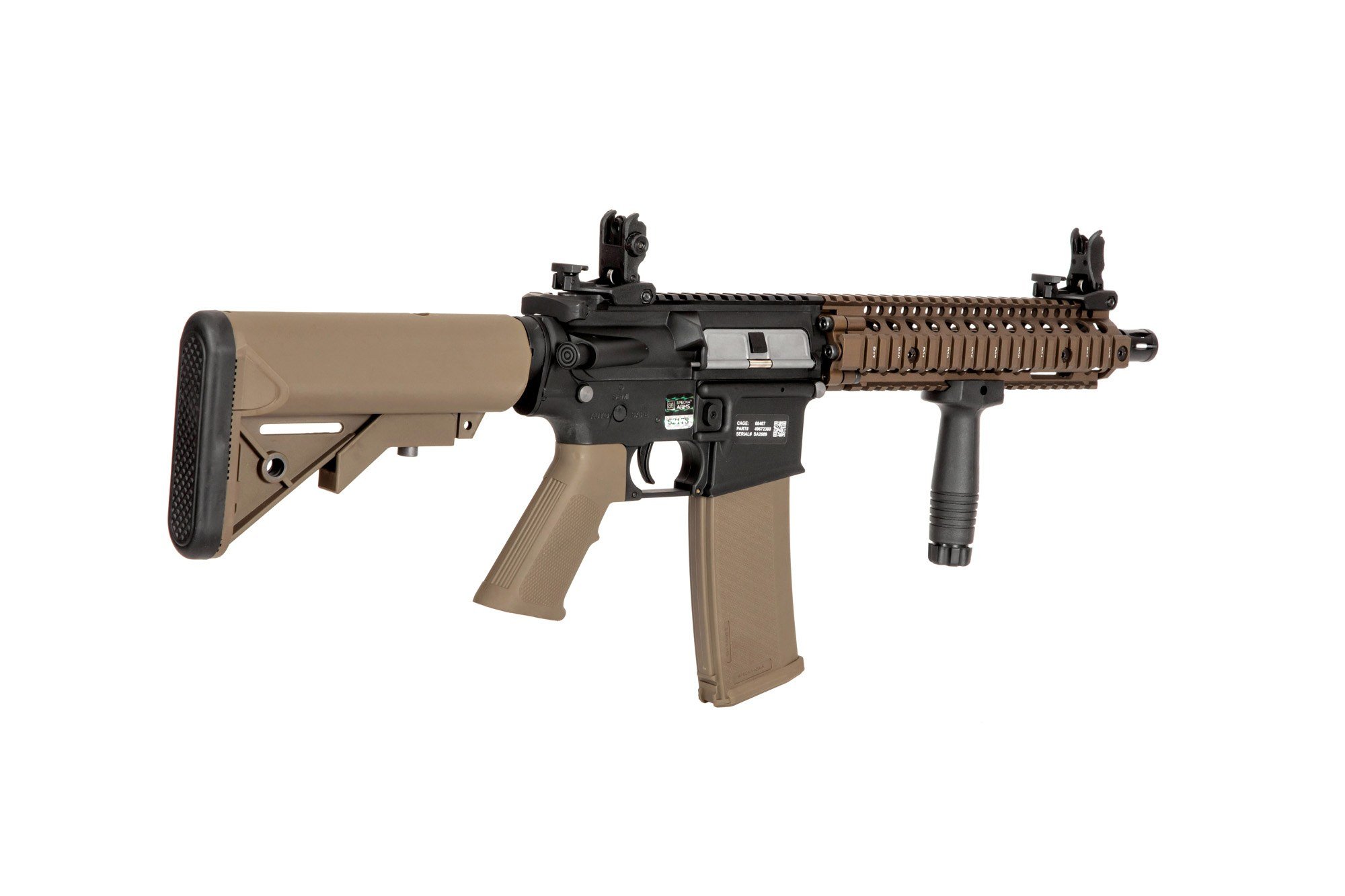 Airsoftová puška Daniel Defense® MK18 SA-C19 CORE™ X-ASR™ - Chaos Bronze