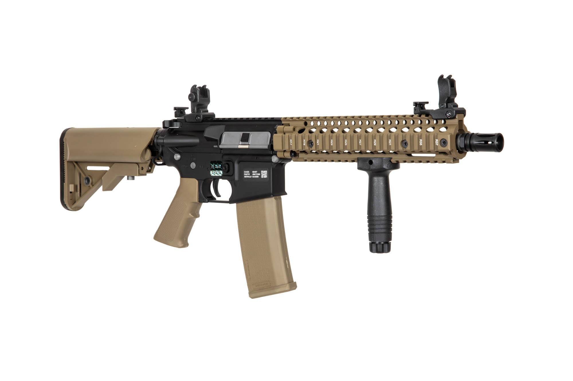 Airsoftová zbraň Daniel Defense® MK18 SA-E19 EDGE™ - Half-tan