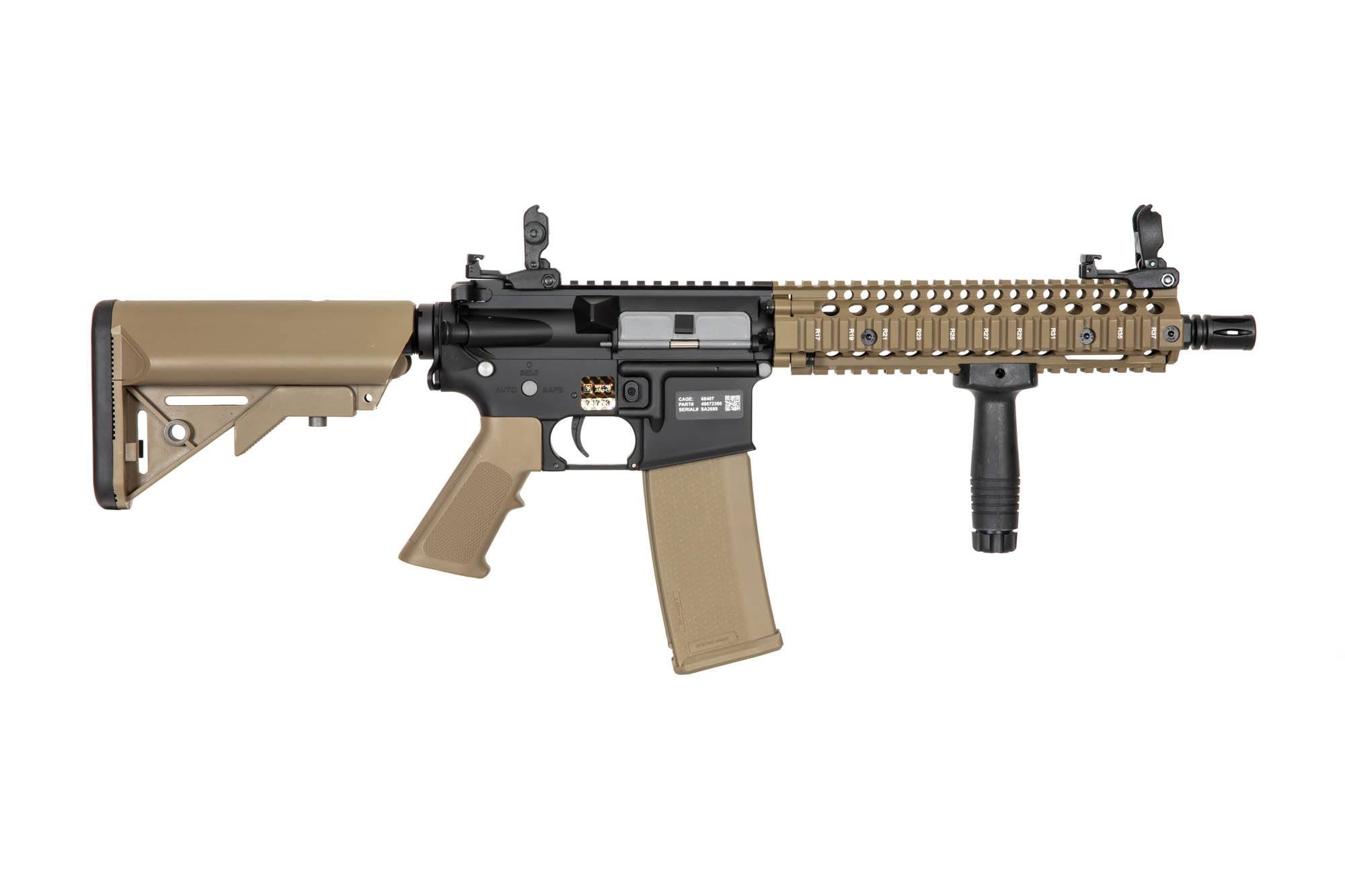 Airsoftová zbraň Daniel Defense® MK18 SA-E19 EDGE™ - Half-tan