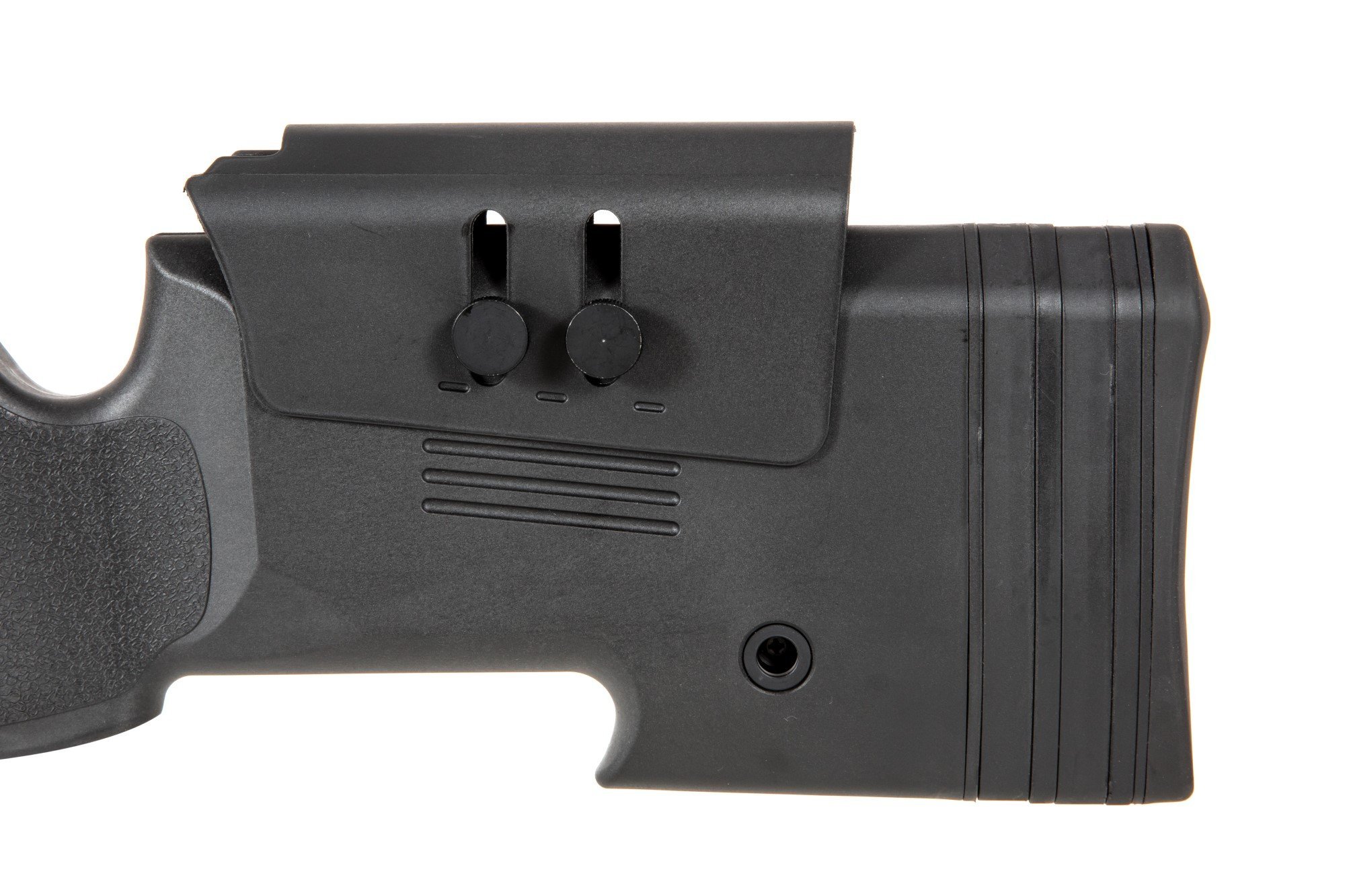 Airsoftová odstřelovací puška SA-S03 CORE™ High Velocity s optikou a dvojnožkou - černá
