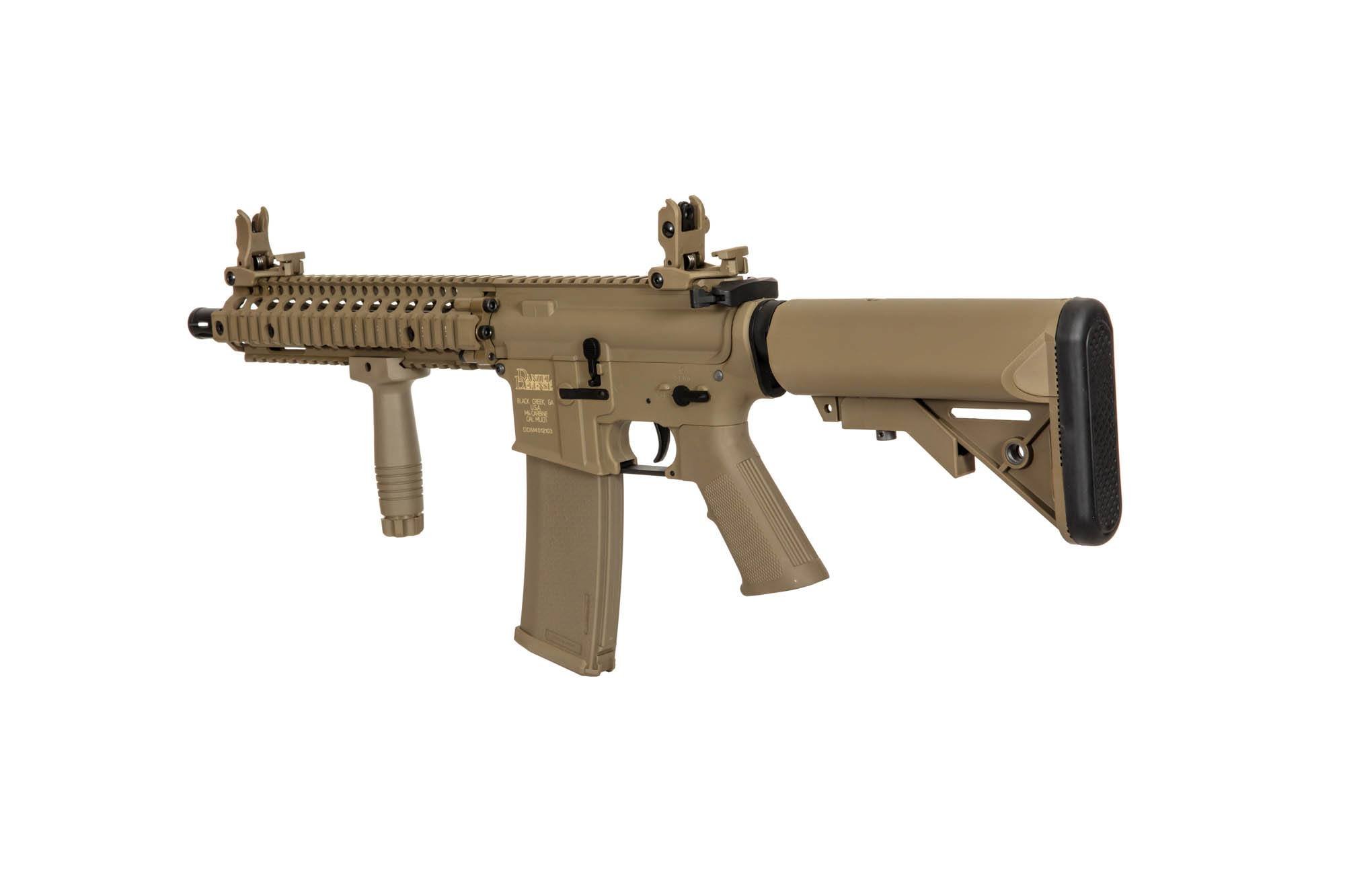 Airsoftová puška Daniel Defense® MK18 SA-C19 CORE™ X-ASR™ - Hnědá