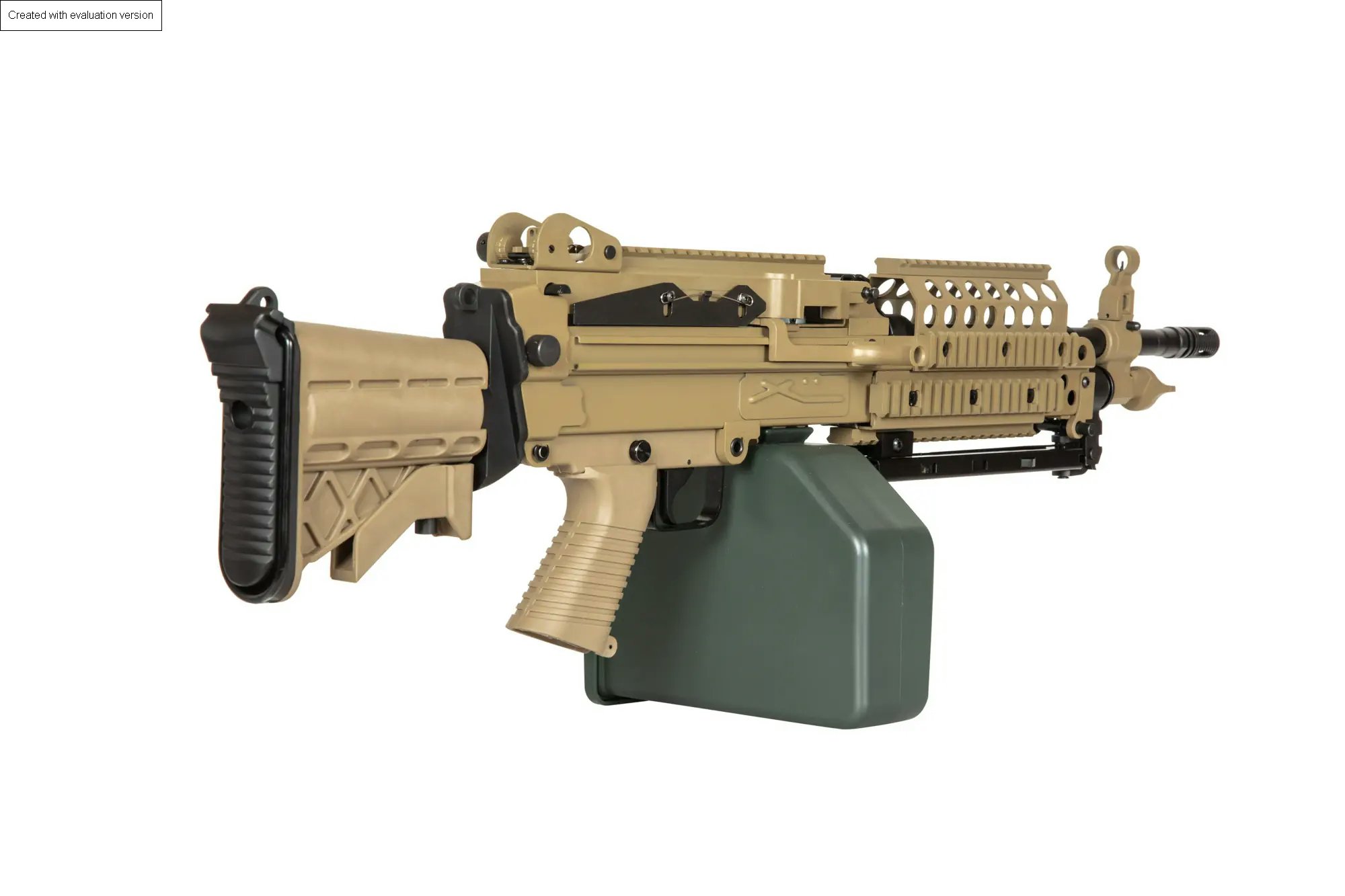Airsoftový kulomet SA-46 EDGE™ - Tan