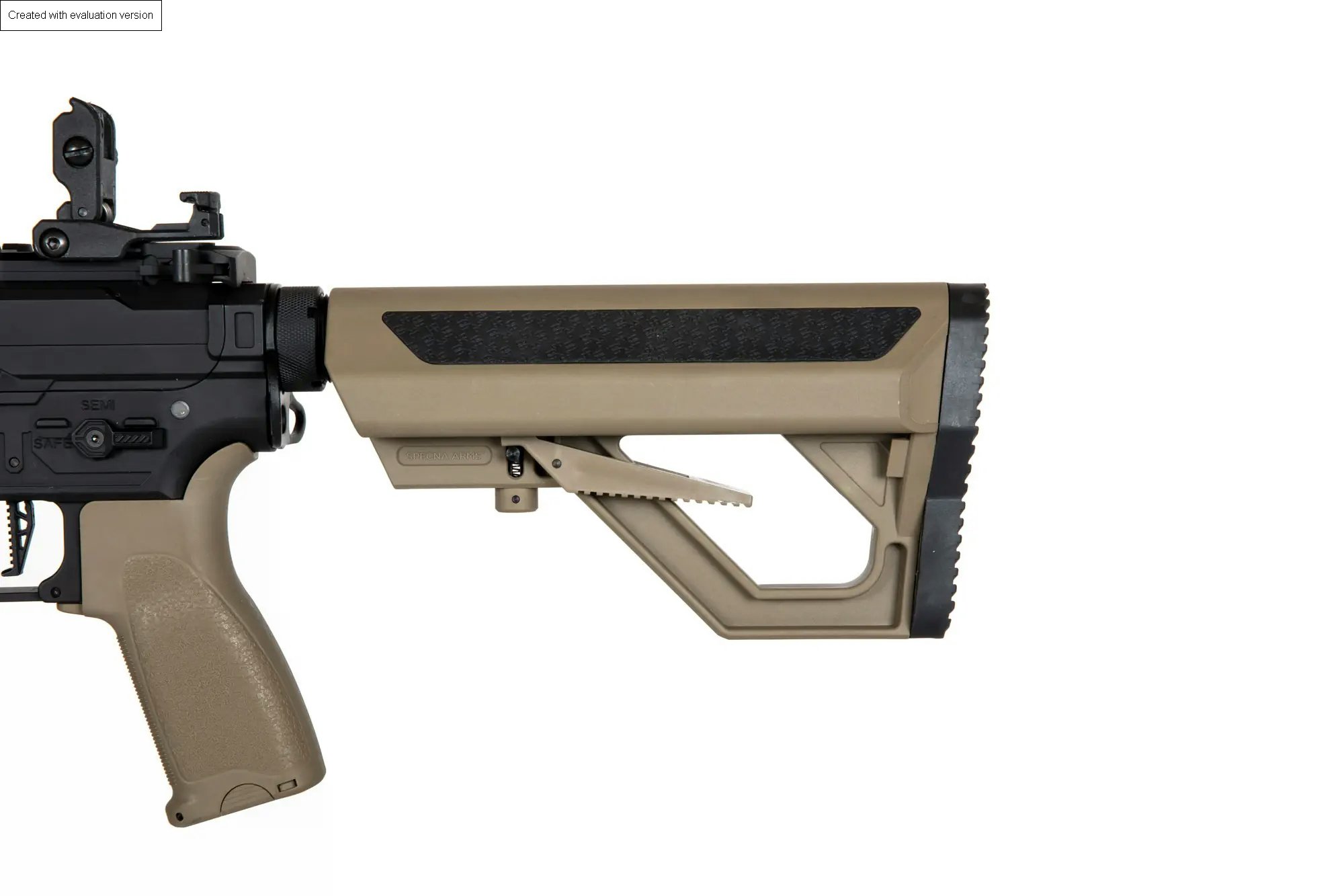 Airsoftová zbraň SA-E09-RH EDGE 2.0™ Heavy Ops Stock - Half Tan