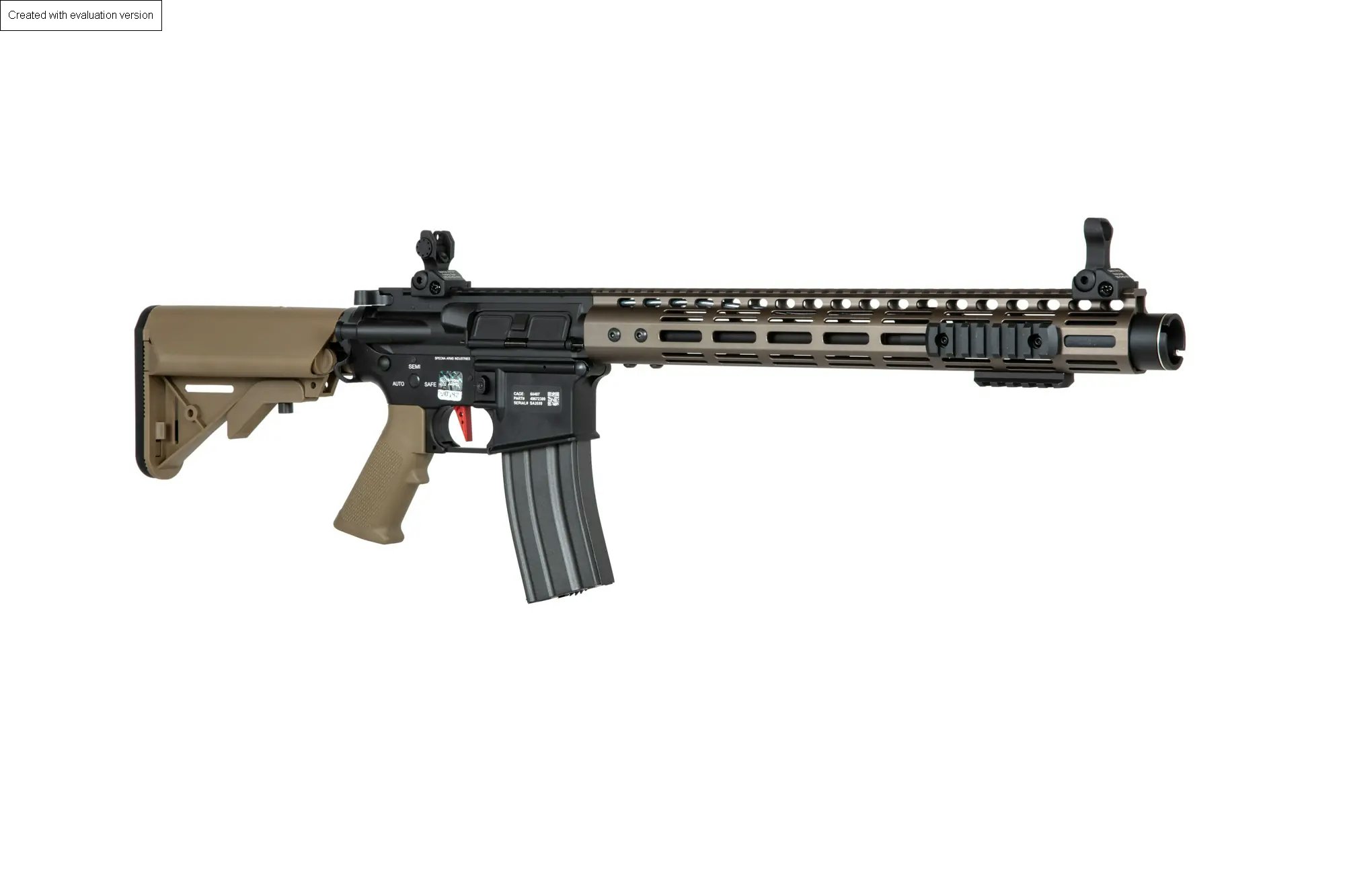 Airsoftová zbraň SA-A29P ONE™ TITAN™ V2 Custom - Chaos Bronze