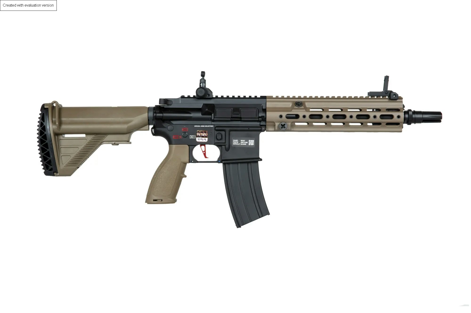 Airsoftová zbraň SA-H05P ONE™ TITAN™ V2 Custom - Half-Tan