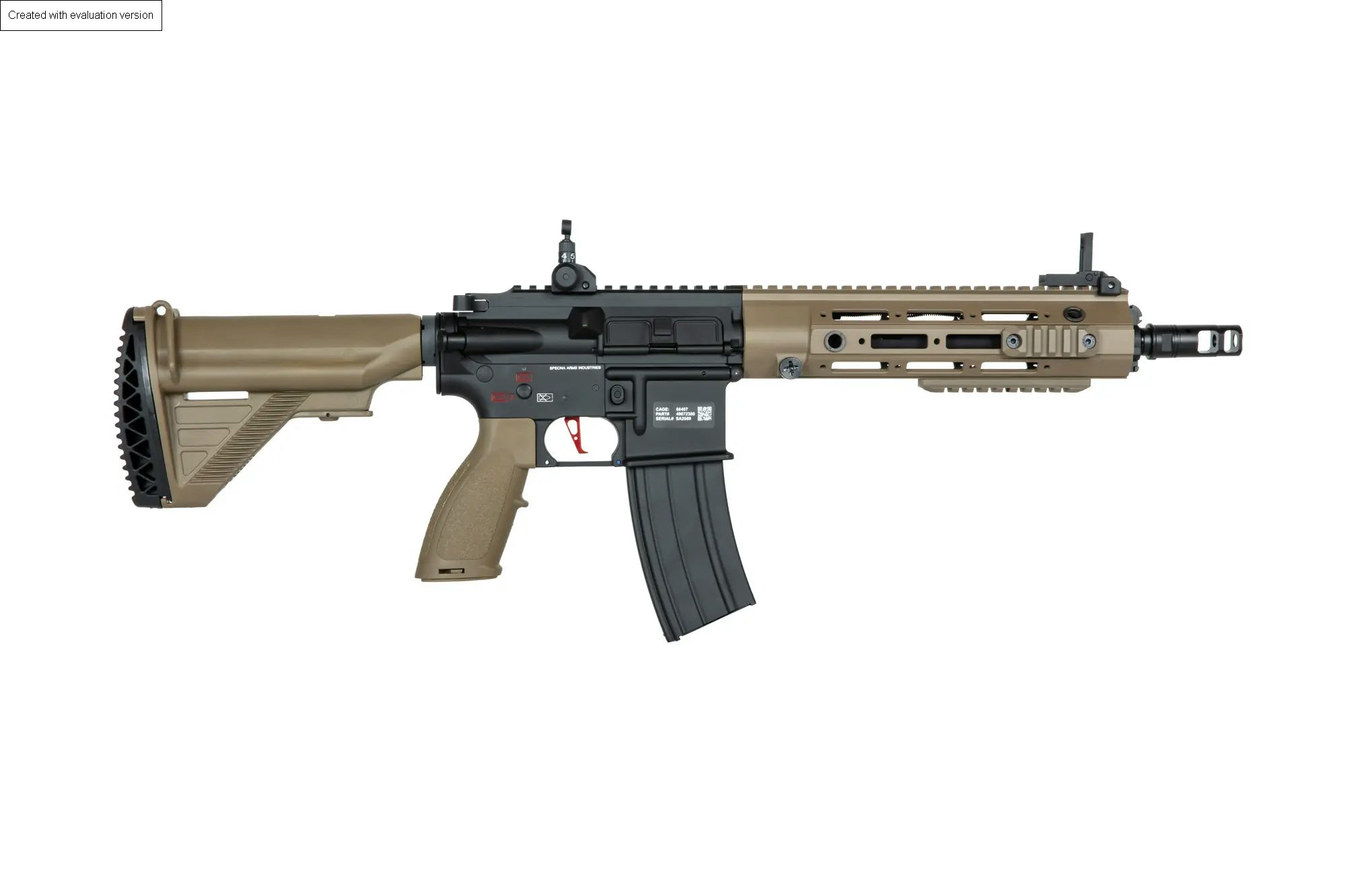Airsoftová zbraň SA-H08 ONE™ TITAN™ V2 Custom - Half-Tan