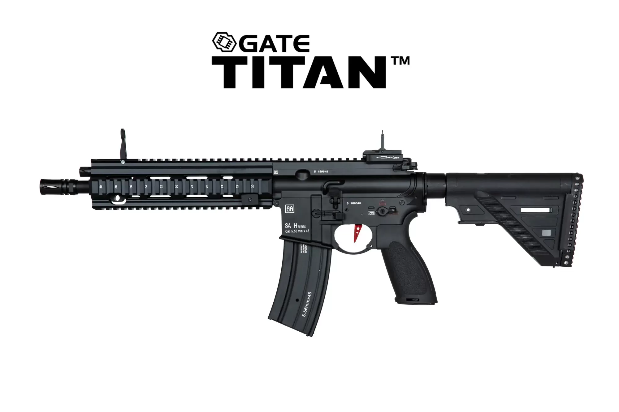 Airsoftová zbraň SA-H11 ONE™ TITAN™ V2 Custom - černá