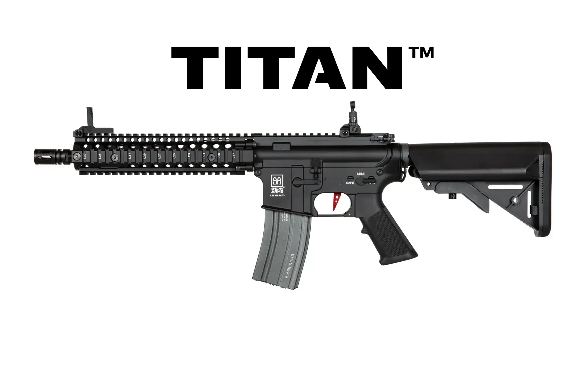 Airsoftová zbraň SA-A03 ONE™ TITAN™ V2 Custom - černá