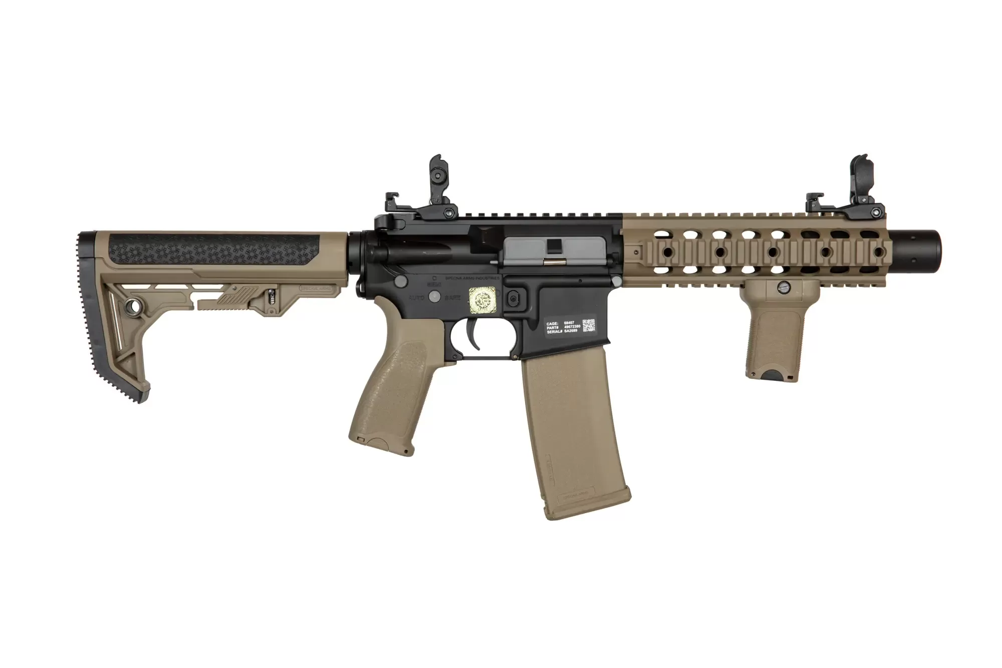 Airsoftová zbraň SA-E05 EDGE™ Light ops stock - Half-Tan