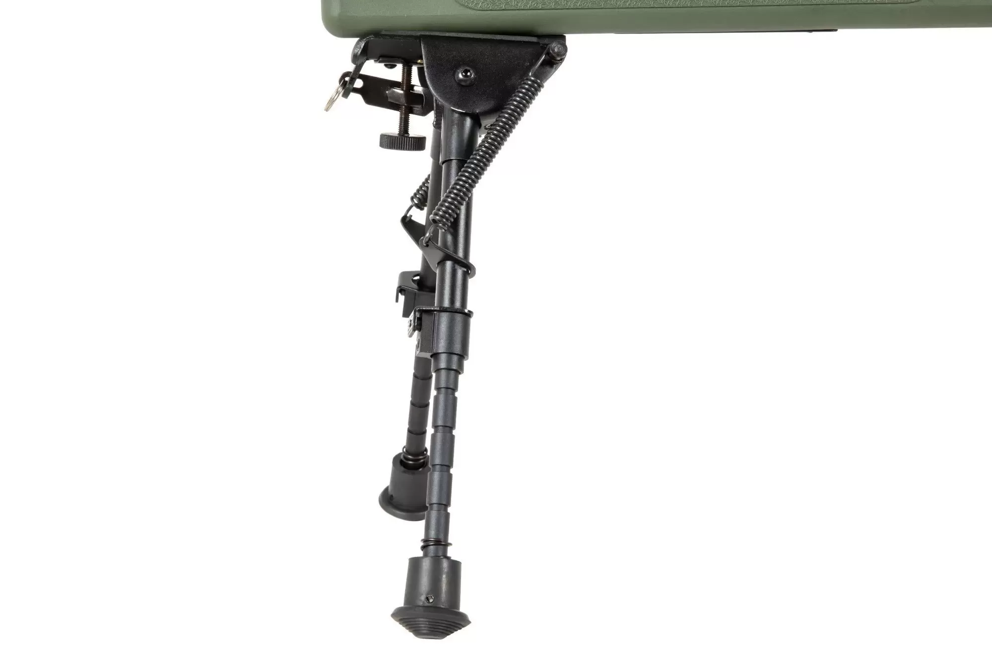 Airsoftová odstřelovací puška SA-S03 CORE™ High Velocity s optikou a dvojnožkou - olivově zelená